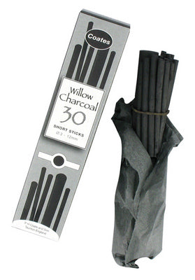 COATES WILLOW CHARCOAL SHORT LENGTHS (30