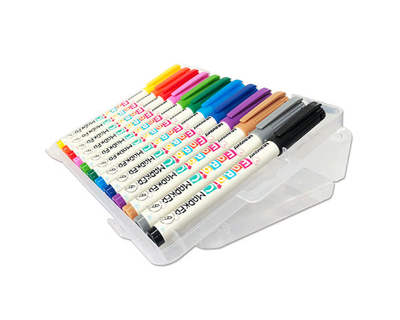 MUNGYO FABRIC MARKER 12clr