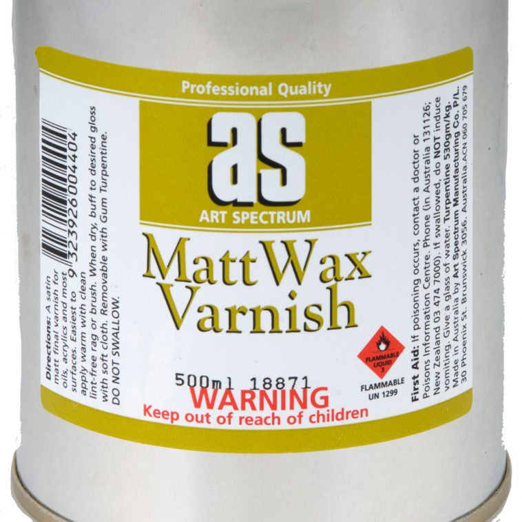 AS MATT WAX VARNISH 500ML
