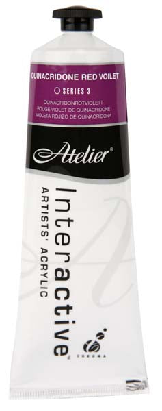 ATELIER 80ml QUINACRIDONE RED VIOLET