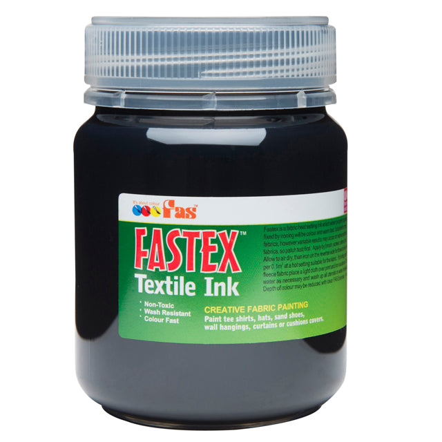 FAS TEXTILE INK 250ml BLACK