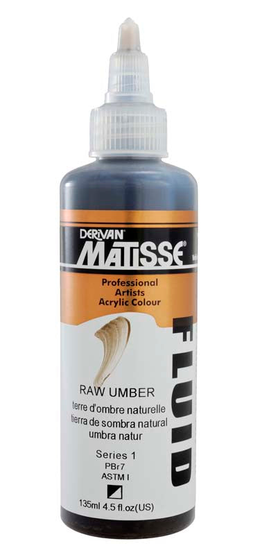 Matisse FLUID 135ml Raw Umber