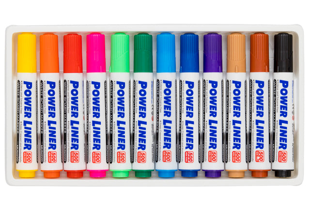 MUNGYO WBOARD MARKER SET OF 12 ROUND