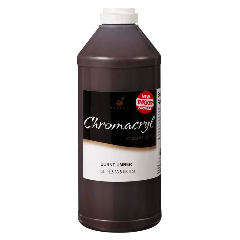CHROMACRYL 1Lit BURNT UMBER