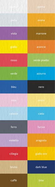 COLORE 70x100 200g BIANCO (WHITE) MOQ10