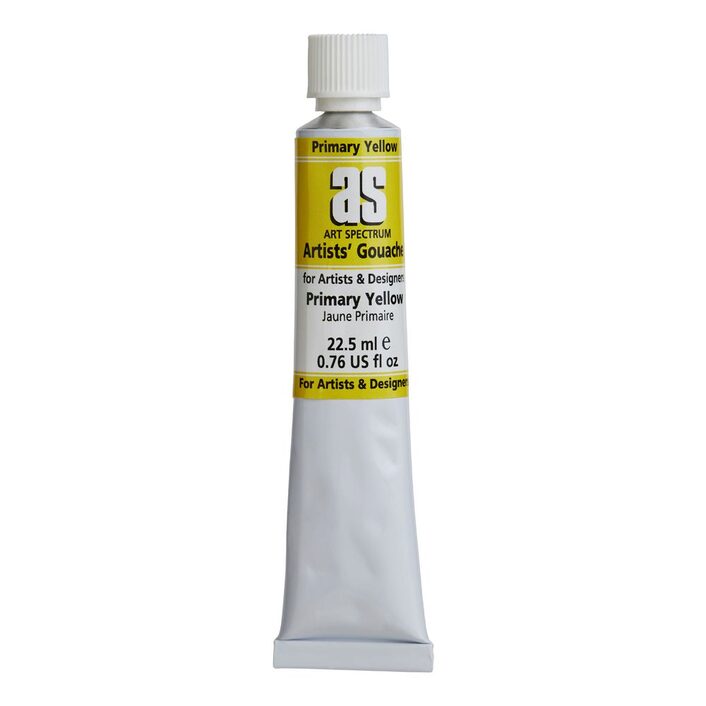 AS GOUACHE 22 5ML PRIMARY YELLOW