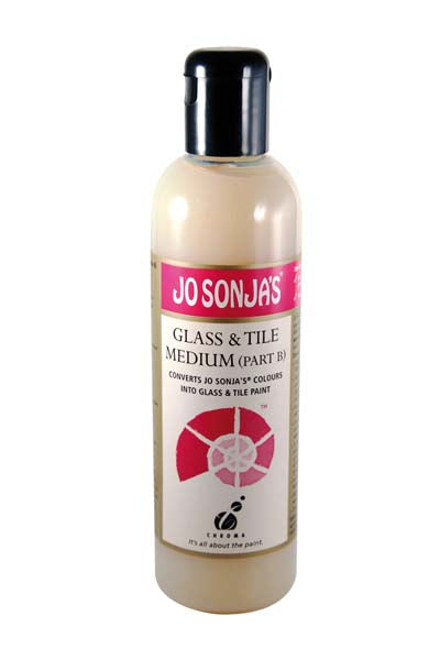 JS GLASS & TILE PAINTING MEDIUM 250ml