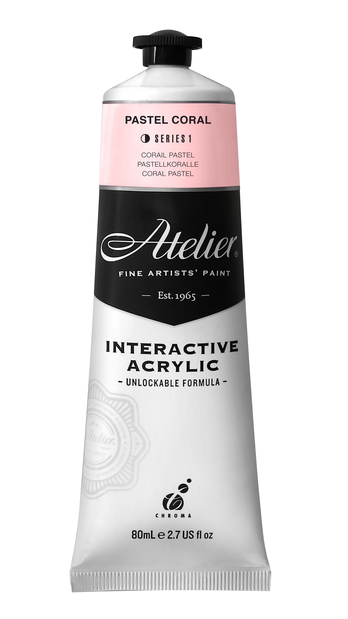 ATELIER 80ml PASTEL CORAL