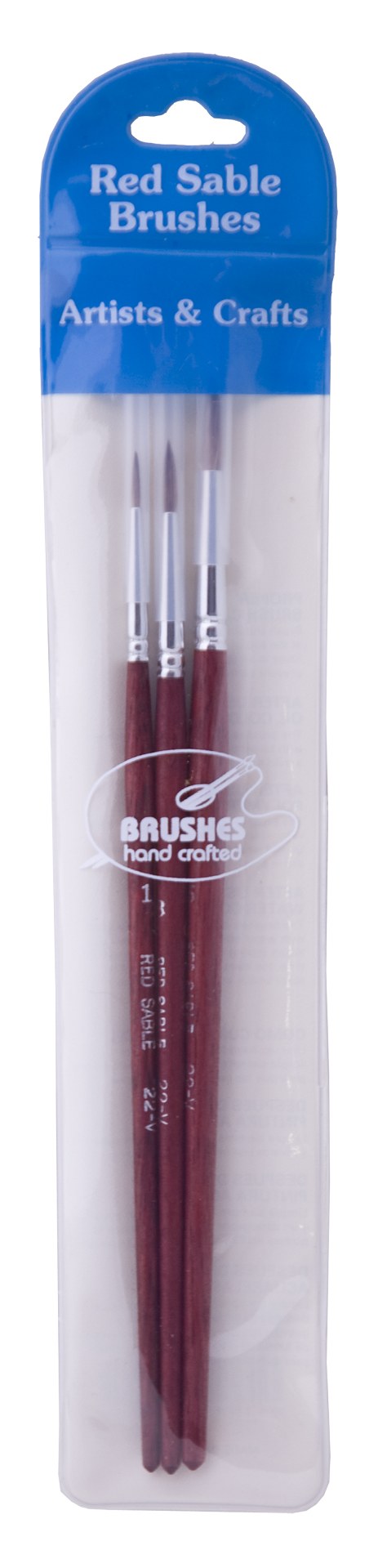 22-V BRUSH SET SABLE RND