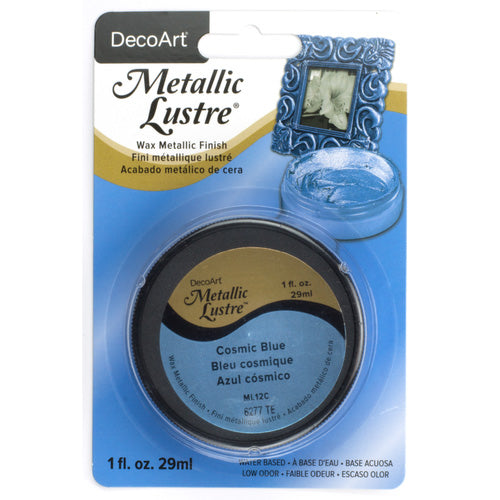 DECOART METALLIC LUSTRE 1oz COSMIC BLUE