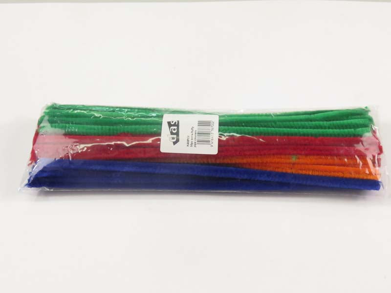 PIPE CLEANERS EXTRA FLUFFY 30cm 50pc