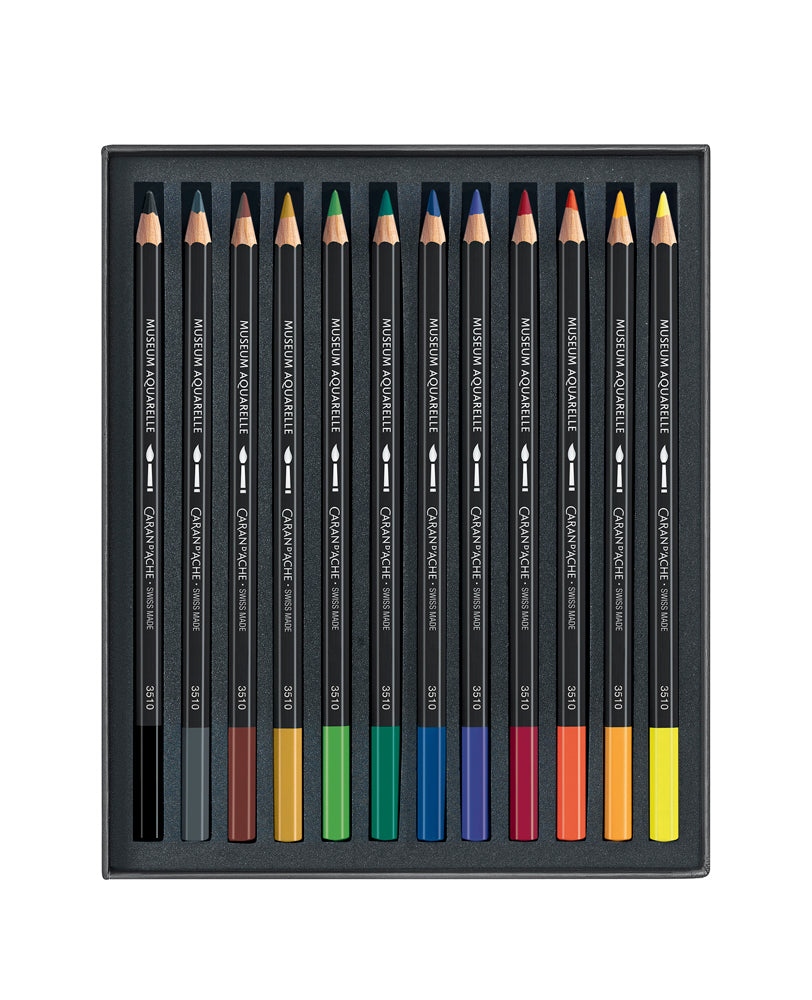 CD MUSEUM AQUARELLE ASS.12PCS