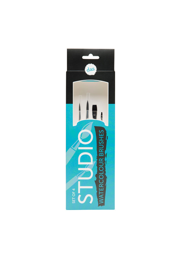 das STUDIO W/COL BRUSH SET 4
