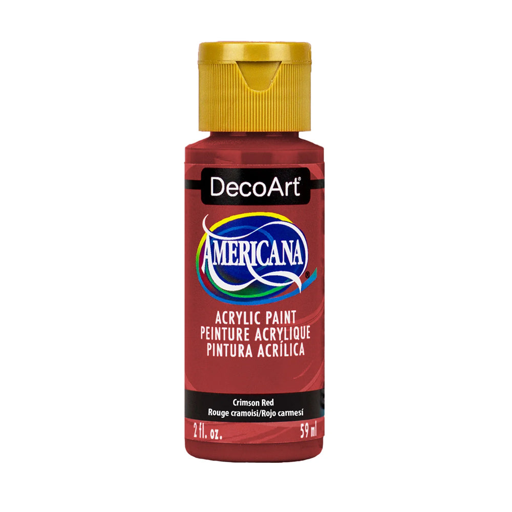 AMERICANA ACRYLICS 2oz CRIMSON RED