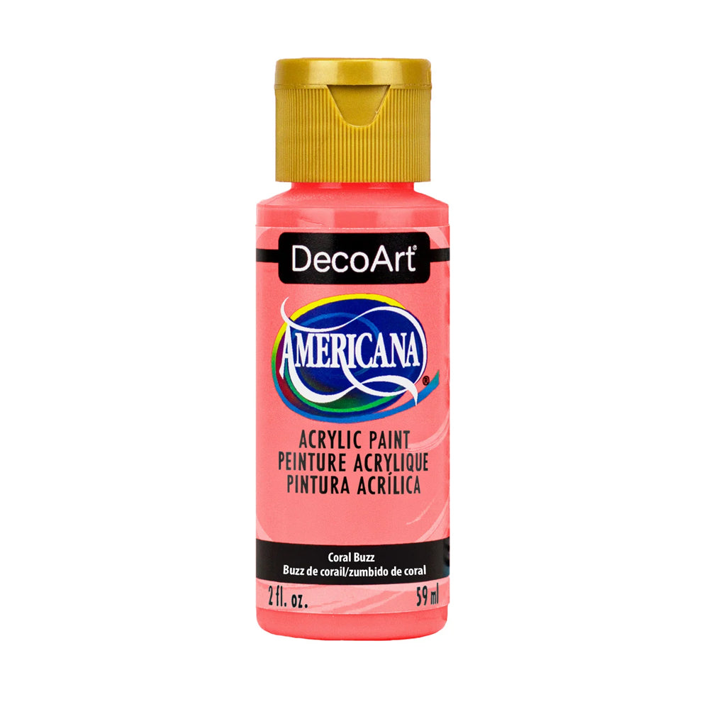 AMERICANA ACRYLICS 2oz CORAL BUZZ