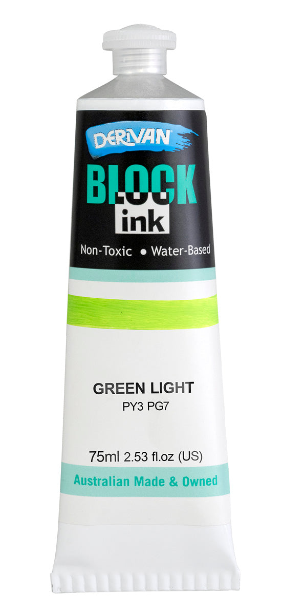 DERIVAN BLOCK INK 75ML LIGHT GREEN