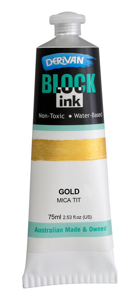 DERIVAN BLOCK INK 75ML GOLD