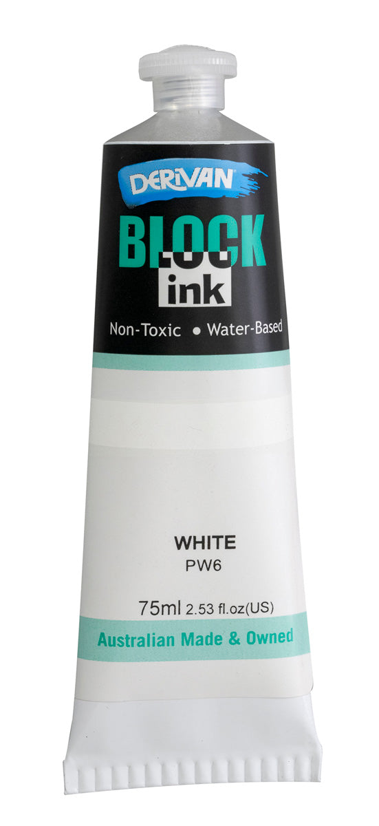 DERIVAN BLOCK INK 75ML WHITE