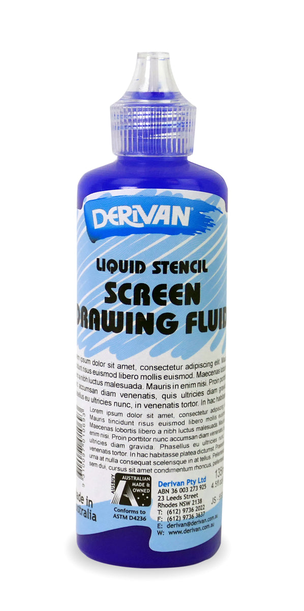 DERIVAN 135ml SCREEN DRAWING FLUID