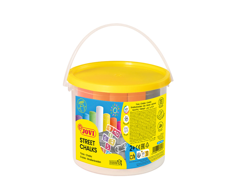 JOVI STREET CHALK 21pce COLOURED
