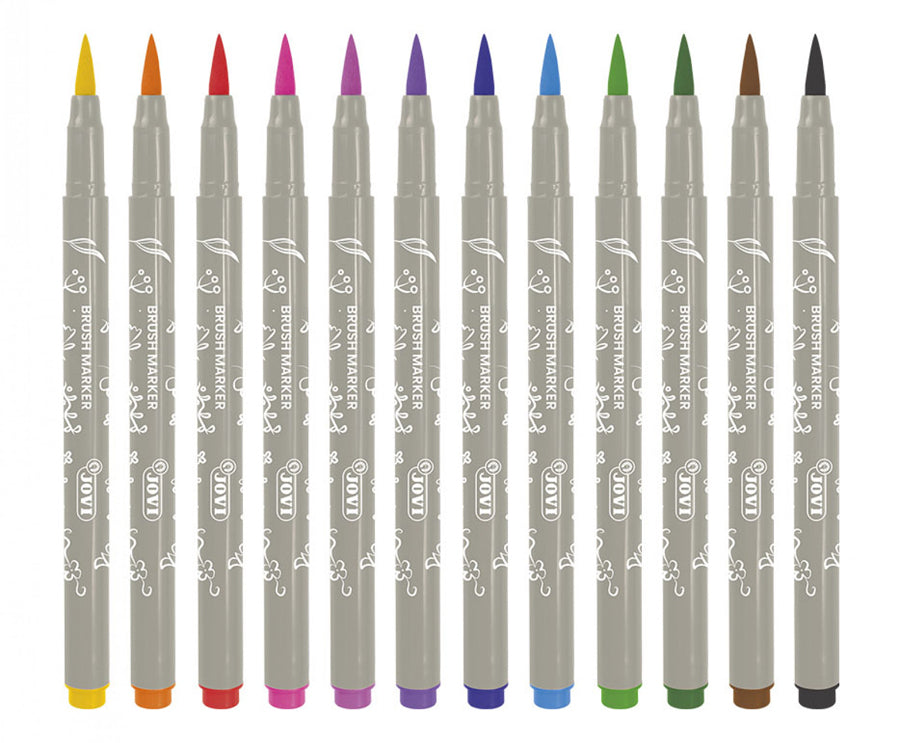 JOVI Lettering BRUSH MARKER 12s