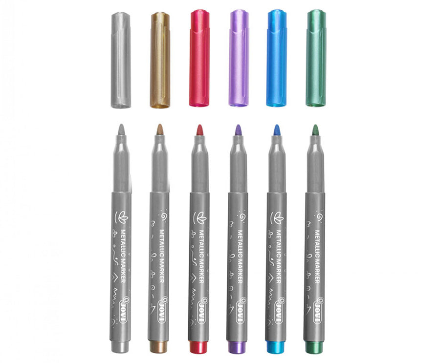 JOVI DECOR METALLIC PEN CLASS PACK 24