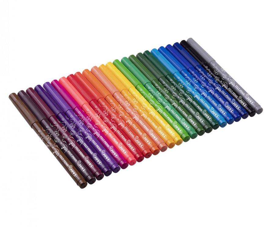 JOVI WASHABLE FELT-TIP PEN 24s