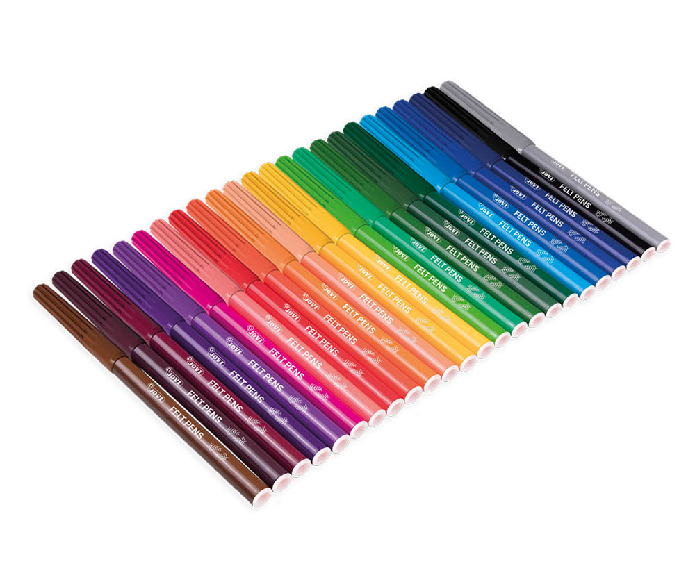 JOVI WASHABLE FELT-TIP PEN FINE 24s