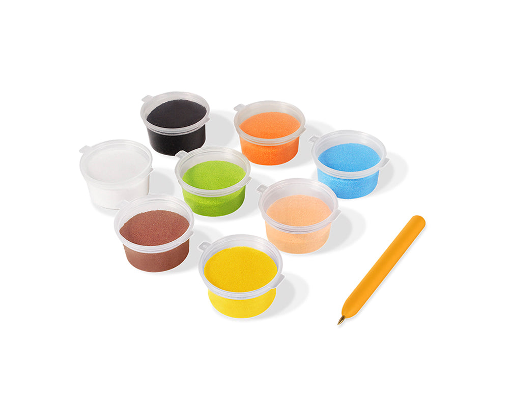 JOVI PLAY&FUN Sand Painting Kit Animals