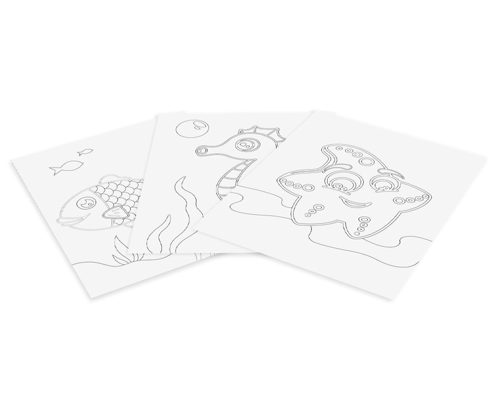 JOVI PLAY&FUN Sand Painting Kit Ocean
