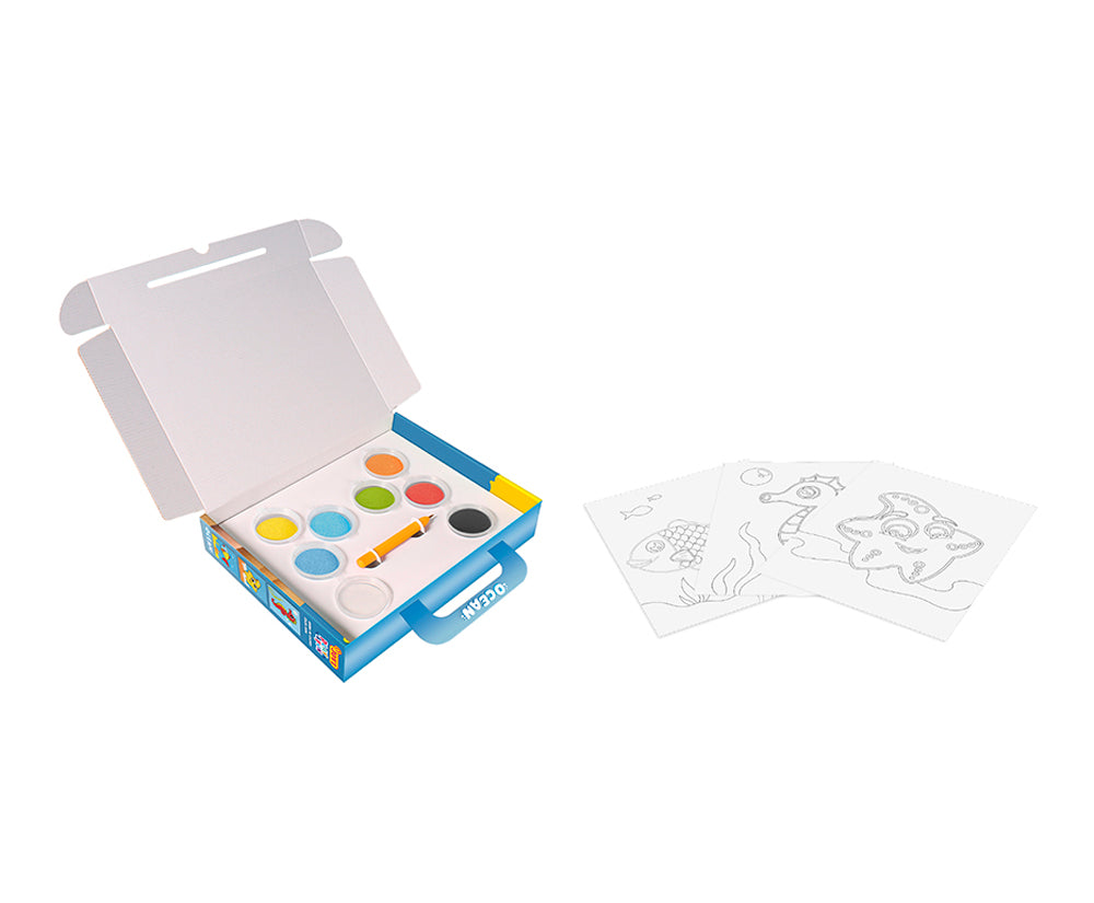 JOVI PLAY&FUN Sand Painting Kit Ocean