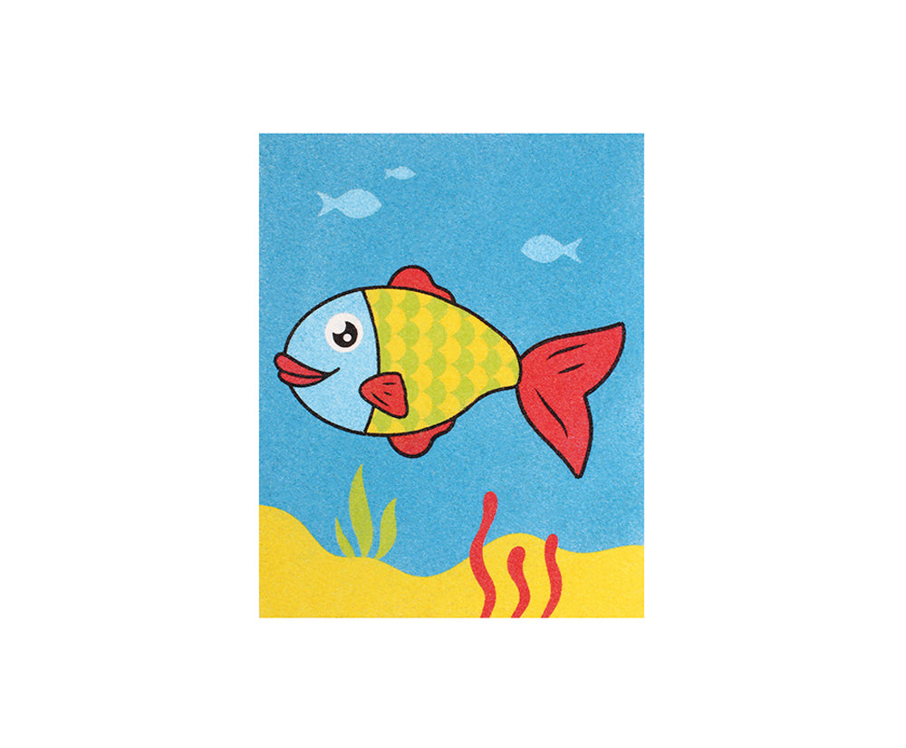 JOVI PLAY&FUN Sand Painting Kit Ocean