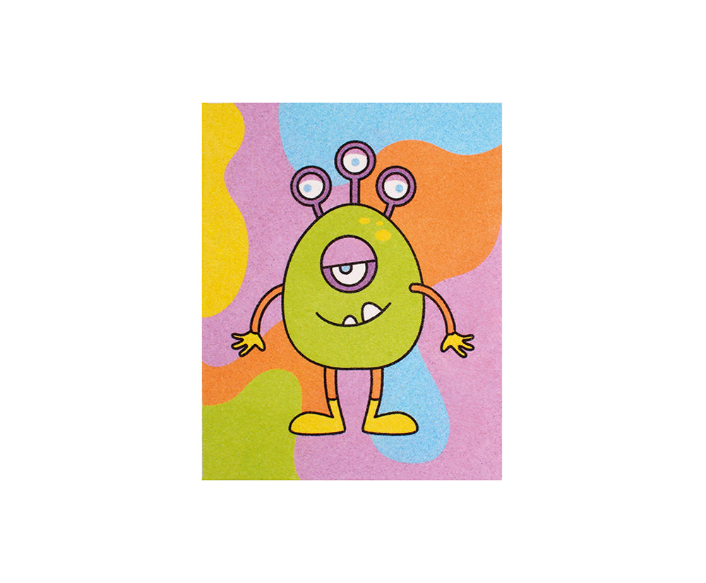 JOVI PLAY&FUN Sand Painting Kit Monsters