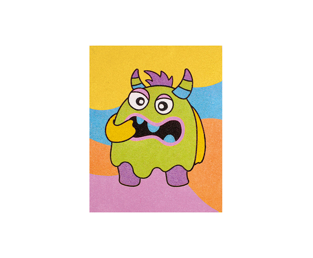 JOVI PLAY&FUN Sand Painting Kit Monsters