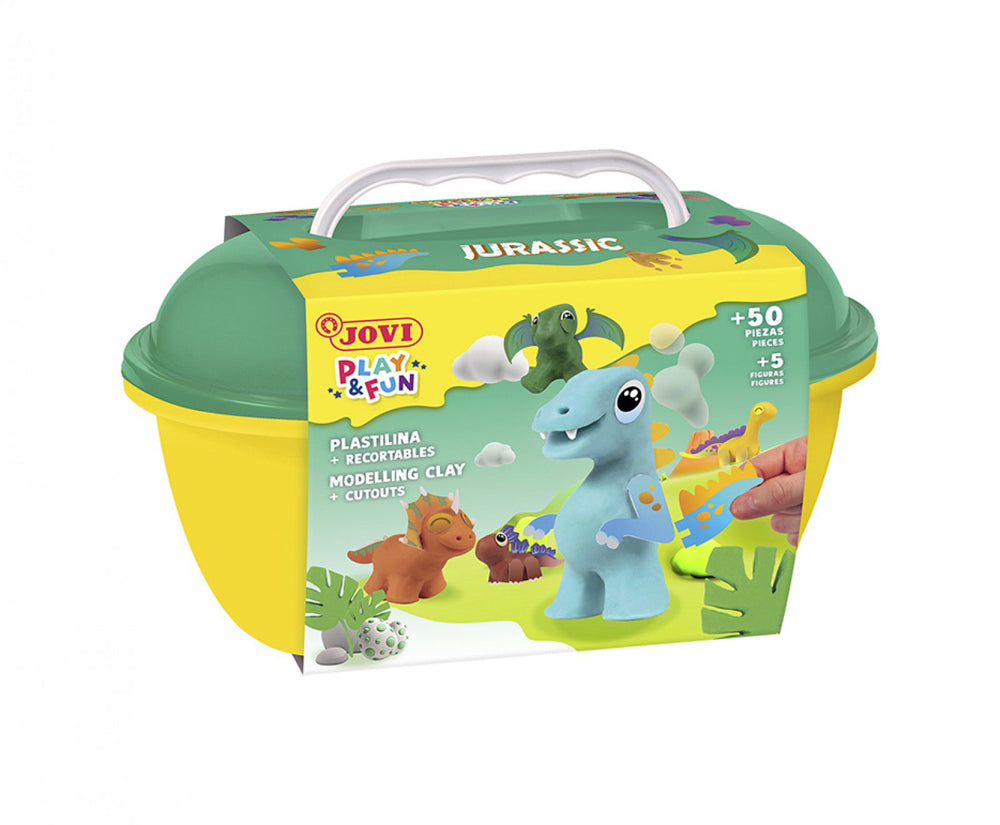 JOVI PLAY&FUN Modelling Clay Trunk Jurassic