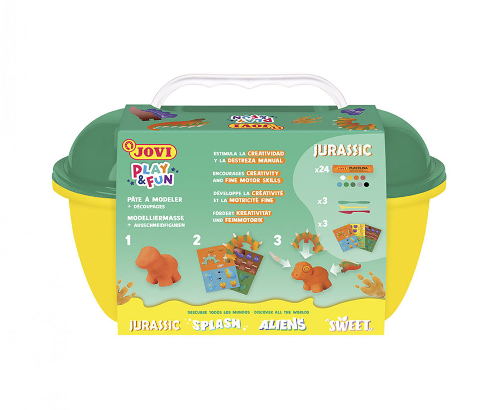 JOVI PLAY&FUN Modelling Clay Trunk Jurassic