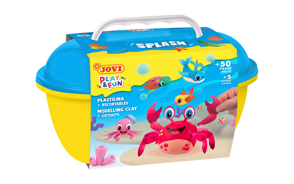 JOVI PLAY&FUN Modelling Clay Trunk Splash