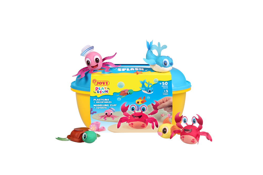 JOVI PLAY&FUN Modelling Clay Trunk Splash
