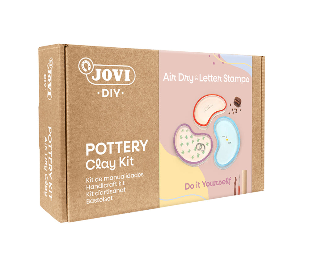 JOVI CRAFT KIT Air Dry LETTER STAMPS
