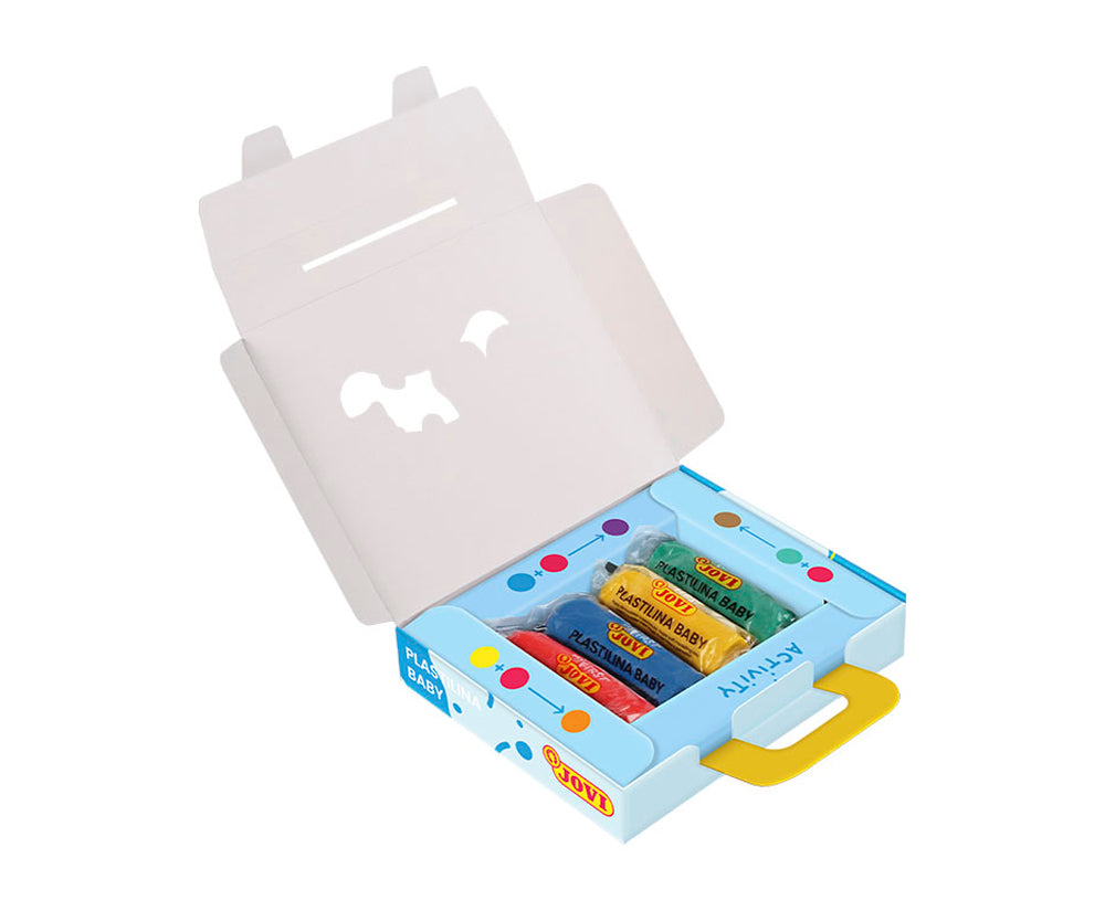 JOVI PLASTALINA BABY CASE 4x38g