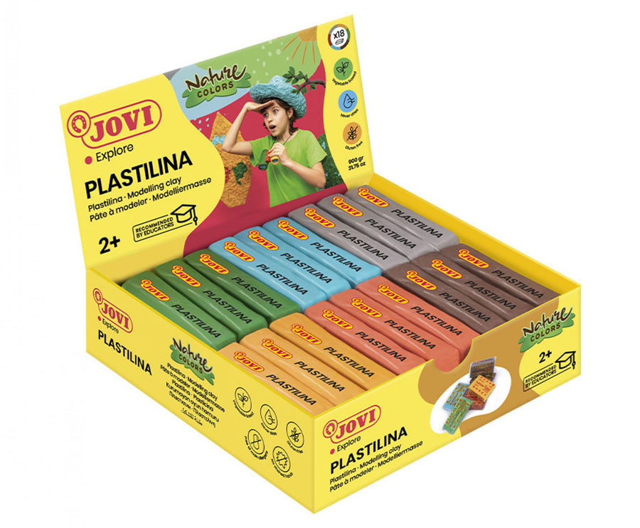 JOVI MODELLING PASTE 18 x 50g NATURE