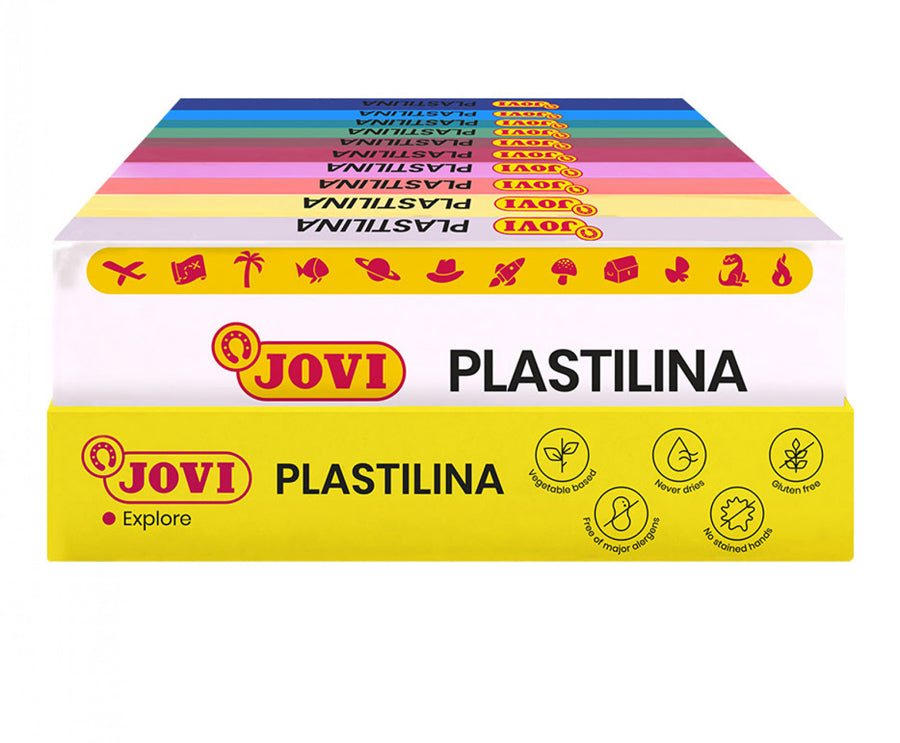 JOVI MODELLING CLAY 10 x 150gr BARS ASSO