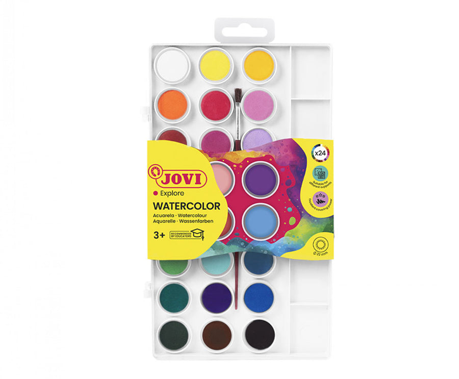 JOVI WATER COLOURS 22mm Bars 24s