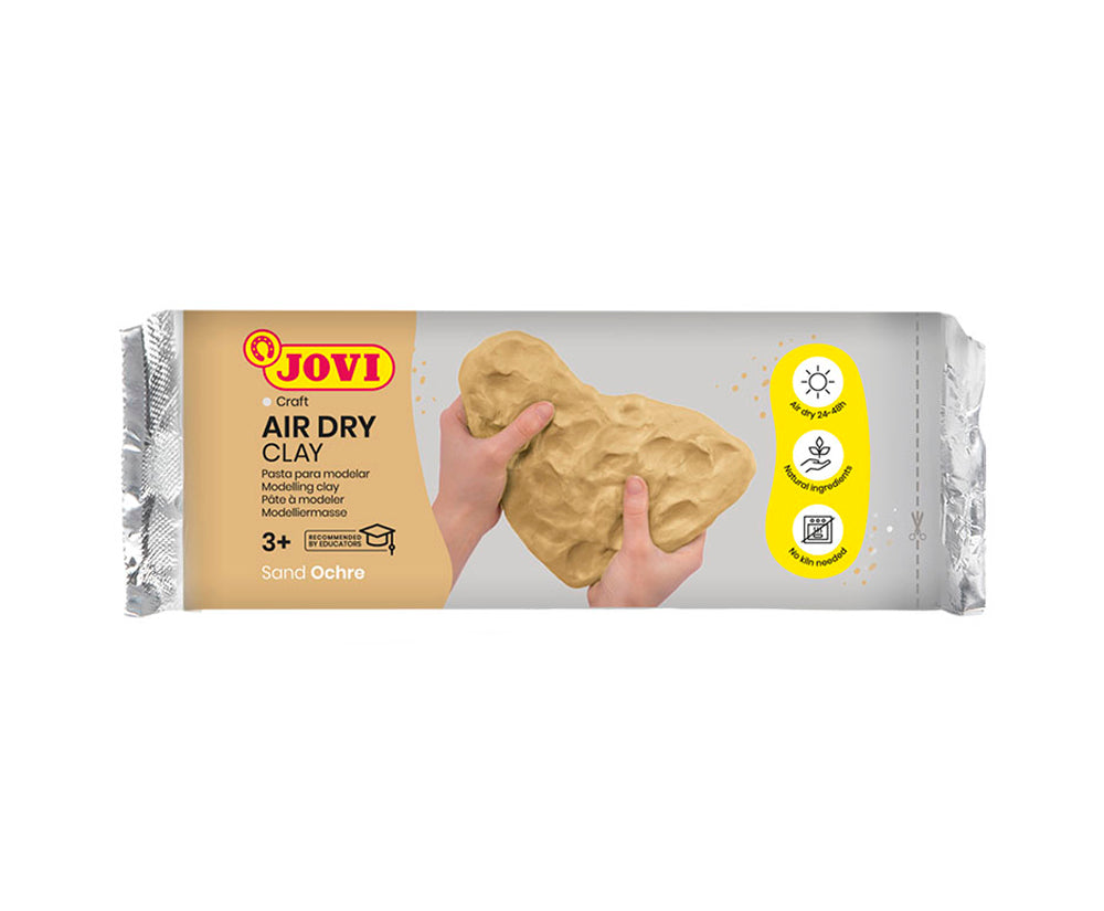 JOVI AIR HARDENING CLAY 500g OCHRE