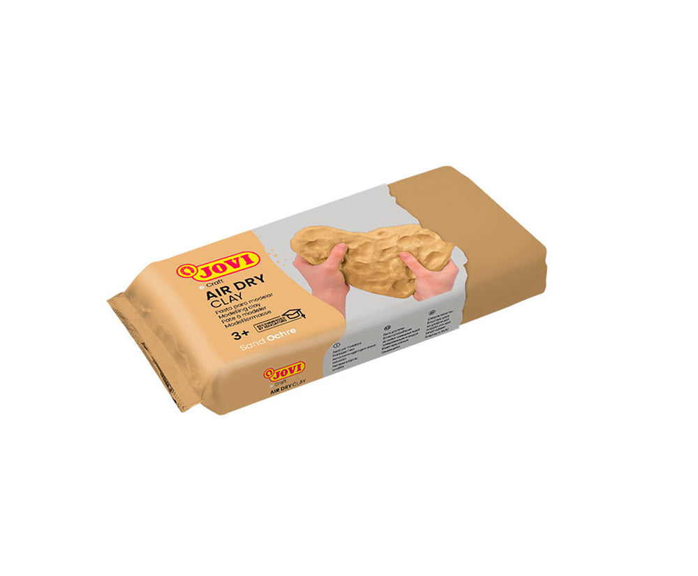 JOVI AIR HARDENING CLAY 500g OCHRE