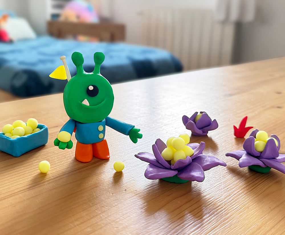 JOVI PLASTALINA 10x15g GLOW