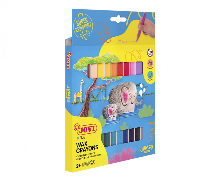 JOVI TRIWAX CRAYON 24s