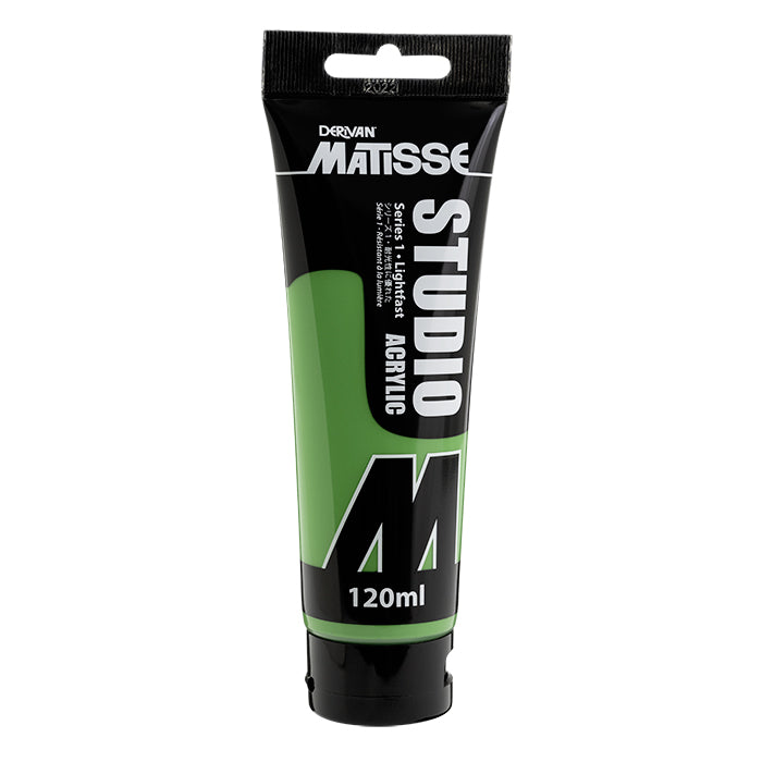 MATISSE STUDIO 120ML PERMANENT GREEN LIGHT