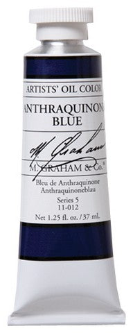 M GRAHAM OIL 37ML ANTHRAQUINONE BLUE