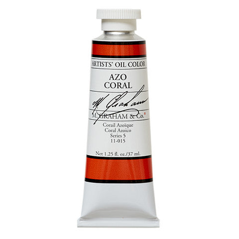 M GRAHAM OIL 37ML AZO CORAL